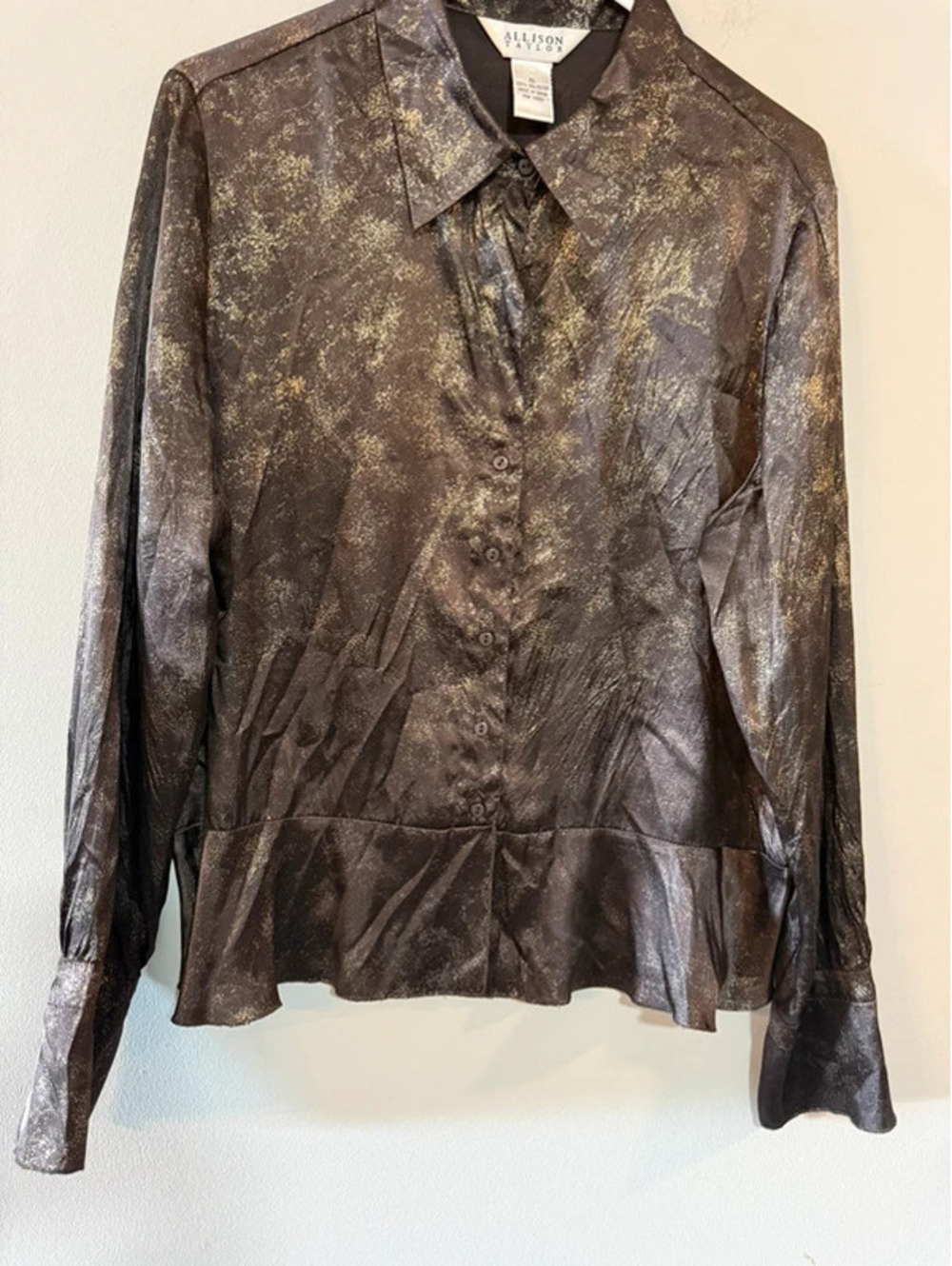 Allison Taylor Women’s Blouse in size XL.